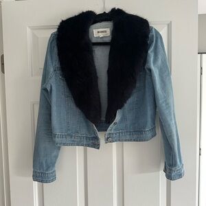 BB Dakota Jean jacket (with detachable faux fur)